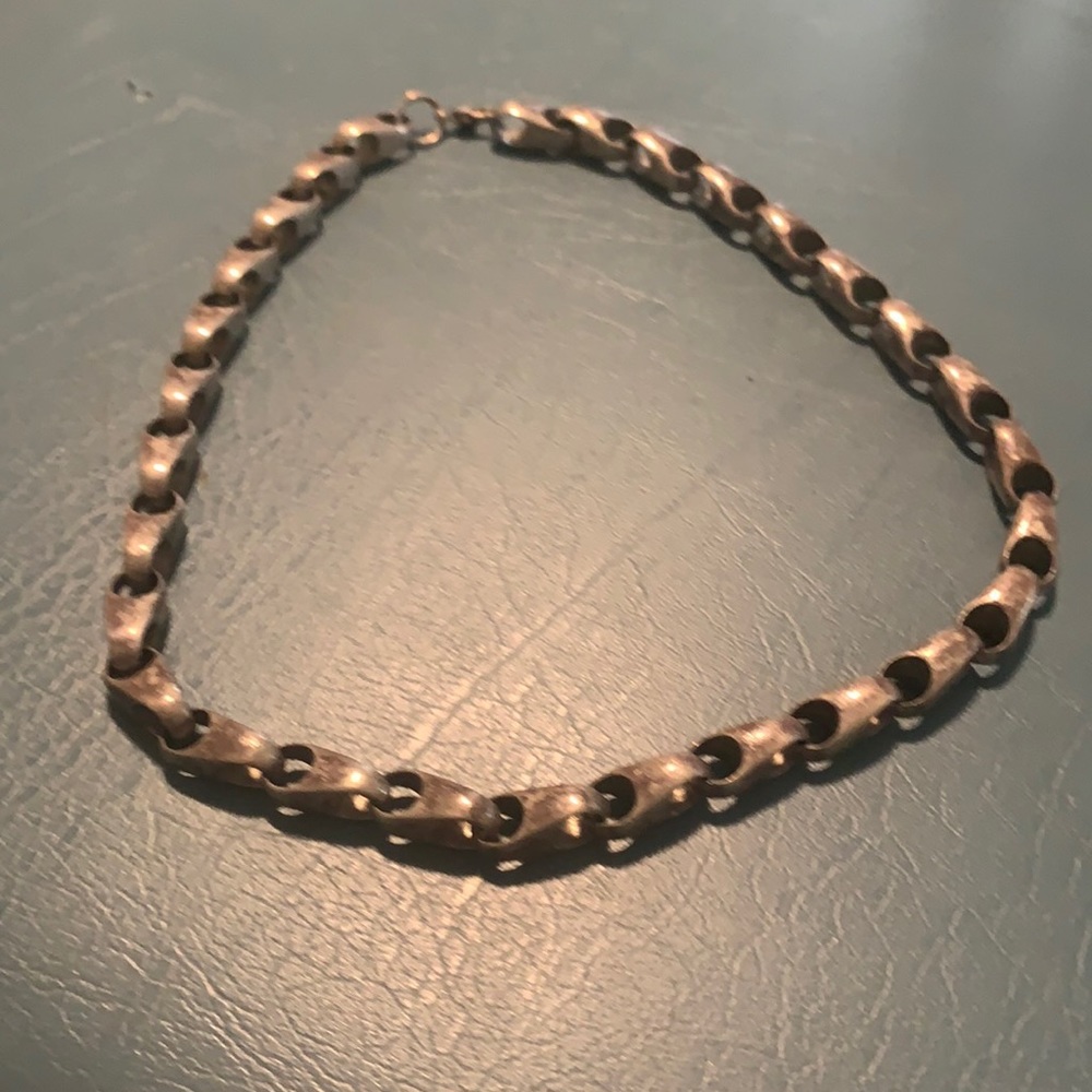 Metal chain necklace